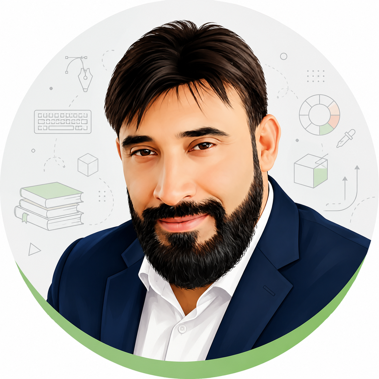 Portrait of Mr. Mubashir Ali