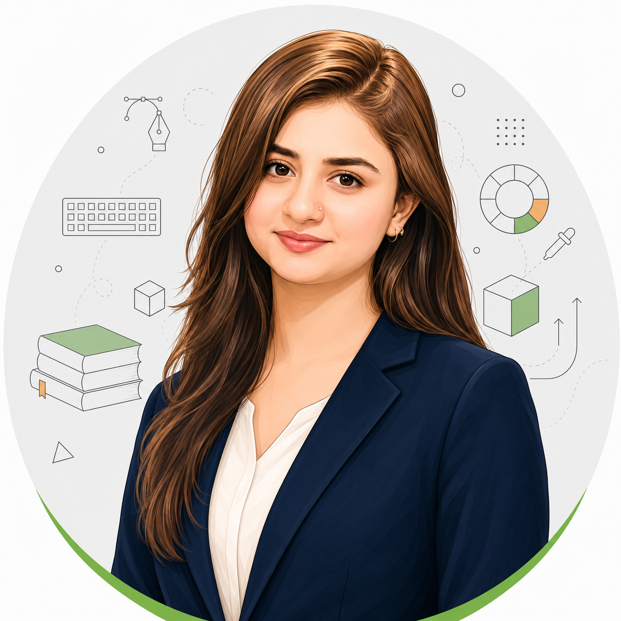 Portrait of Ms. Natasha Majeed