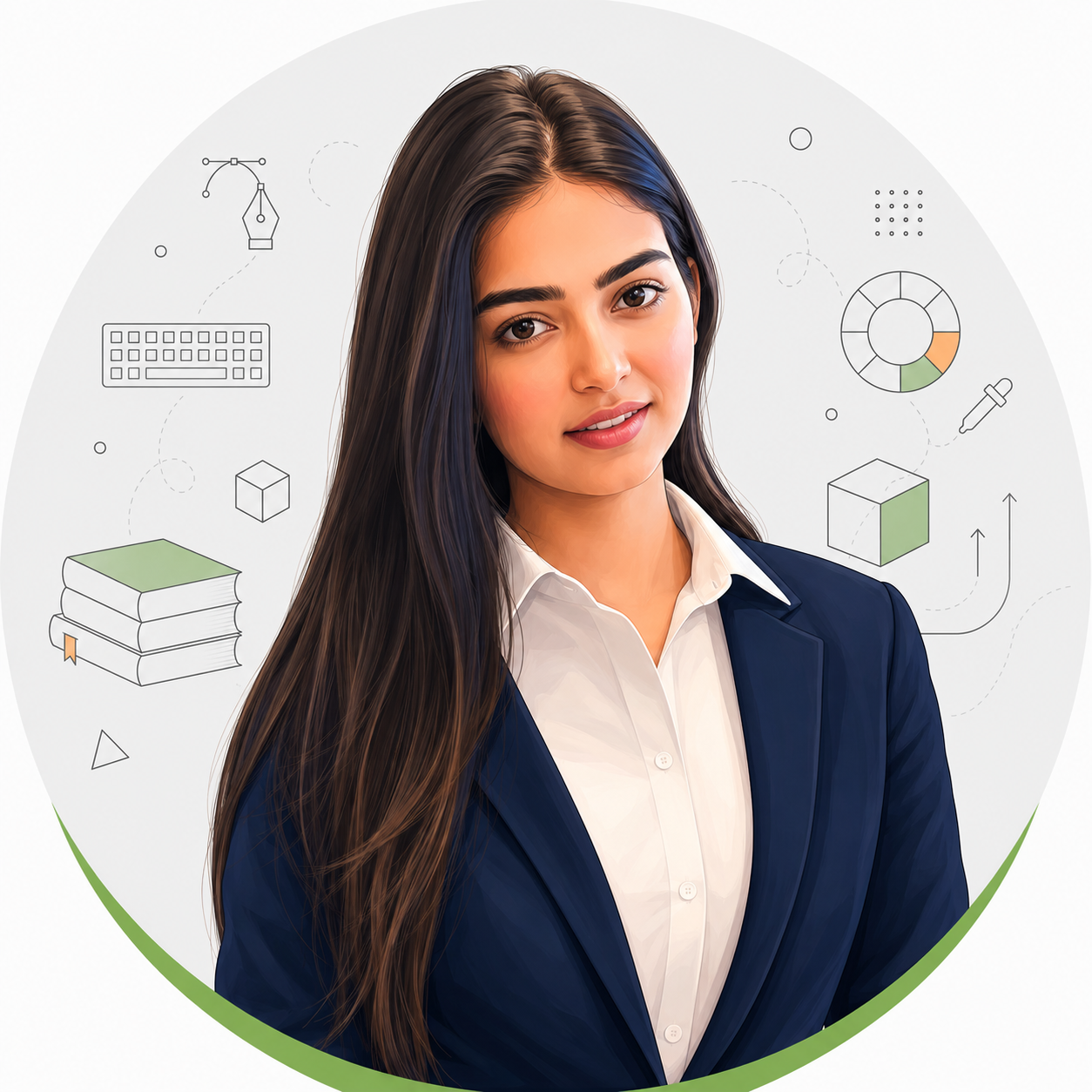 Portrait of Ms. Shuamila Naveed